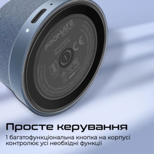 Акустическая система Promate Punch 3 Вт Navy (punch.navy)