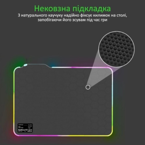 Коврик для мышки Vertux FluxPad Speed Black (fluxpad.black)