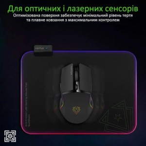 Коврик для мышки Vertux SwiftPad-L Black (swiftpad-l.black)