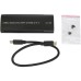 Карман внешний Dynamode M.2 SSD NVMe/SATA combo USB3.2 GEN2 Type-C aluminium black (DM-CAD-SSD10)