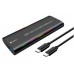 Карман внешний Dynamode M.2 SSD NVMe/SATA combo USB3.2 GEN2 Type-C aluminium black (DM-CAD-SSD10)