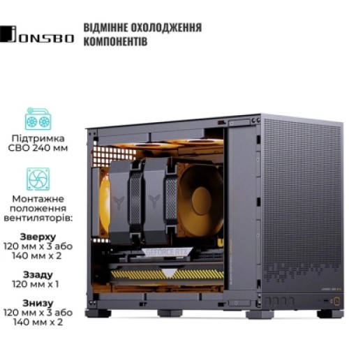 Корпус JONSBO D32 STD Black