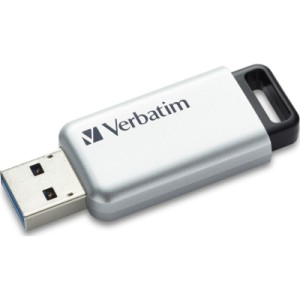 USB флеш накопичувач Verbatim 32GB Secure Pro with 256 AES USB 3.2 (98665)