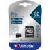 Карта памяти Verbatim 32GB microSDXC class 10 UHS-III PRO (47041)