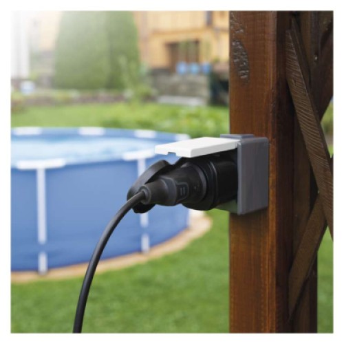 Умная розетка WIFI P5532 GoSmart, IP44 EMOS (P5532)