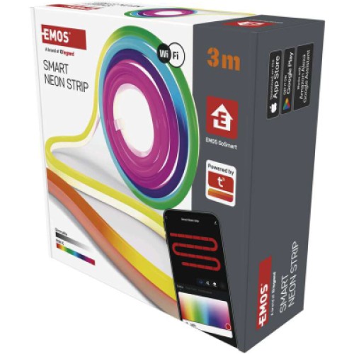 Светодиодная лента EMOS ZPW313I NEON white 3 m 24 Вт RGBIC WiFi (ZPW313I)
