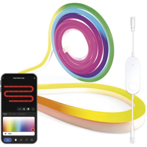 Светодиодная лента EMOS ZPW513I NEON white 5 m 33 Вт RGBIC WiFi (ZPW513I)