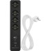 Сетевой удлинитель EMOS P1422SM 2m 4 роз. 1xUSB-A 1xUSB-C Wi-Fi 1,5мм2 (P1422SM)