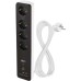 Сетевой удлинитель EMOS P1422SM 2m 4 роз. 1xUSB-A 1xUSB-C Wi-Fi 1,5мм2 (P1422SM)