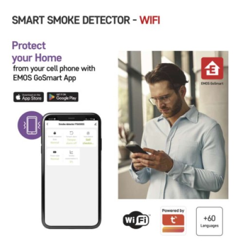 Датчик дыма EMOS P56500S ZigBee (P56500S)