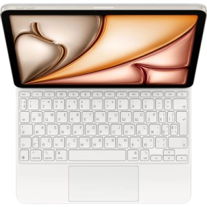 Чохол до планшета Apple Magic Keyboard iPad Air 11-inch (M3) - Ukrainian - White Model A3339 (MDFV4UA/A)