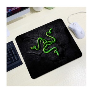Коврик для мышки Voltronic Razer 11 Black/Green (YT-RZ11)