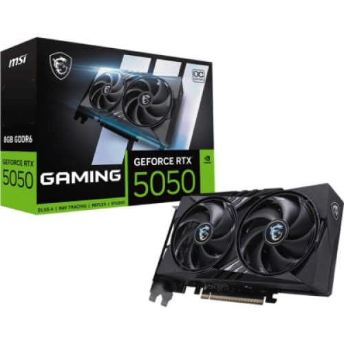 Видеокарта MSI GeForce RTX5050 8Gb GAMING OC (RTX 5050 8G GAMING OC)