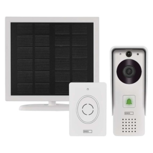 Видеодомофон video H4030GoSmar Wi-Fi solar panel EMOS (H4030)