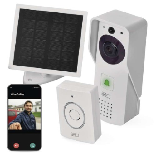 Видеодомофон video H4030GoSmar Wi-Fi solar panel EMOS (H4030)
