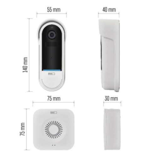 Видеодомофон video H4032GoSmartWi-Fi EMOS (H4032)