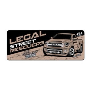 Килимок для мишки Voltronic Legal street rescuers (LA3027)