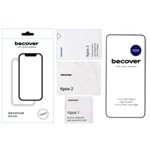 Стекло защитное BeCover HMD Skyline 10D Black (713573)