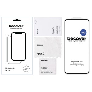 Стекло защитное BeCover Motorola Moto G05 / E15 10D Black (713575)