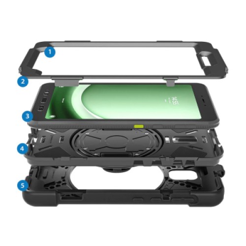 Чехол для планшета BeCover Heavy Duty Samsung Tab Active5 Pro SM-X356B/X350 10.1" Black (713558)