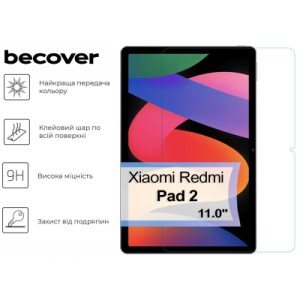 Скло захисне BeCover OnePlus Pad 2 (713570)