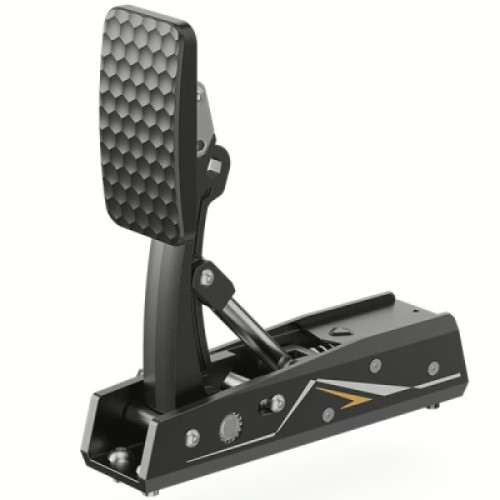 Педали игровые MOZA Racing CRP2USB тензодатчик 200 кг карбонова підставка Black (RS066_Moza)