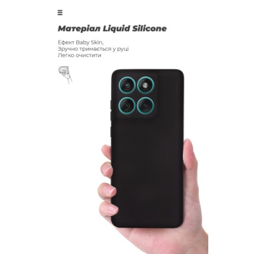 Чехол для мобильного телефона Armorstandart ICON Motorola Edge 60 Fusion 5G Black (ARM85382)