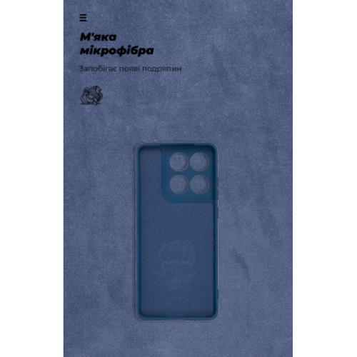 Чехол для мобильного телефона Armorstandart ICON Motorola Edge 60 Fusion 5G Dark Blue (ARM85593)