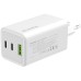 Зарядное устройство ColorWay C101B GaN Mini 100W PD PPS 2xUSB-C + USB-A white (CW-CHS061PD-WT)