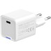 Зарядное устройство ColorWay C101C GaN Mini 20W PD PPS USB-C white (CW-CHS059PD-WT)