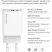 Зарядное устройство ColorWay C101E GaN Mini 45W PD PPS USB-C + USB-A QC4.0 white (CW-CHS060PD-WT)
