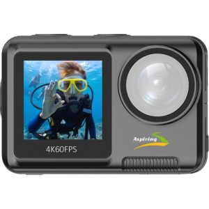 Екшн-камера Aspiring Repeat 4 ULTRA HD 4K DUAL SCREEN (86ASZE21PB)