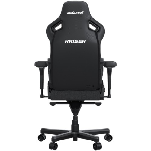 Кресло игровое Anda Seat Kaiser 4 Linen Fabric Size L Dark Gray (AD12YDDC-L-20-GB-CF)