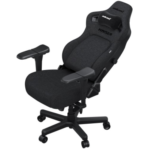 Кресло игровое Anda Seat Kaiser 4 Linen Fabric Size L Dark Gray (AD12YDDC-L-20-GB-CF)