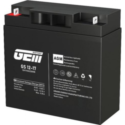 Батарея к ИБП GEM GS 12V-17Ah (GS 12-17)