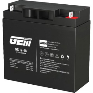 Батарея к ИБП GEM GS 12V-18Ah (GS 12-18)