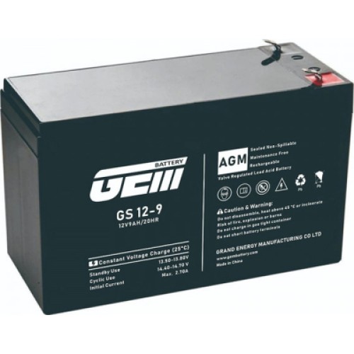 Батарея к ИБП GEM GS 12V-9Ah (GS 12-9)