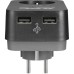 Сетевой фильтр питания APC Essential SurgeArrest 1 Outle, 2 USBt (PME1WU2B-RS)