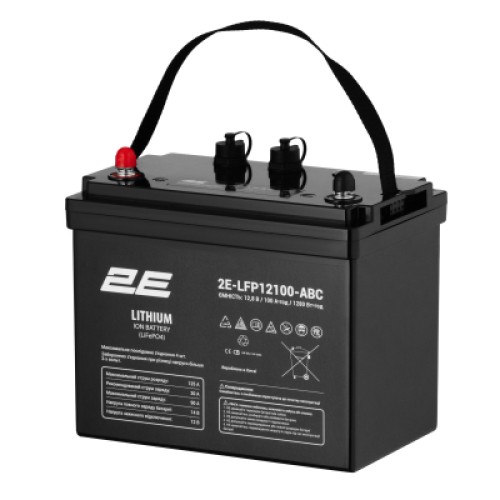 Батарея LiFePo4 2E 12V-100Ah, ABC 4S (2E-LFP12100-ABC)