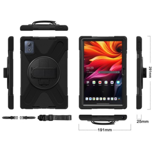 Чехол для планшета BeCover Heavy Duty Lenovo Tab K11 Plus TB-352F 11.45" Black (713635)