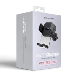 Универсальный автодержатель Armorstandart SteadyGrip Airvent Black (ARM85338)