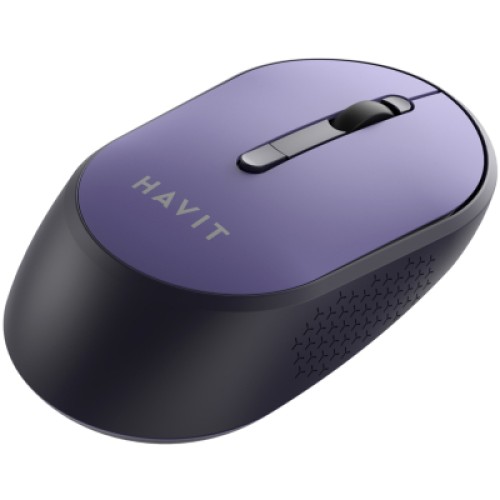 Мышка Havit HV-MS78GT Wireless Black-Purple (6939119041229)