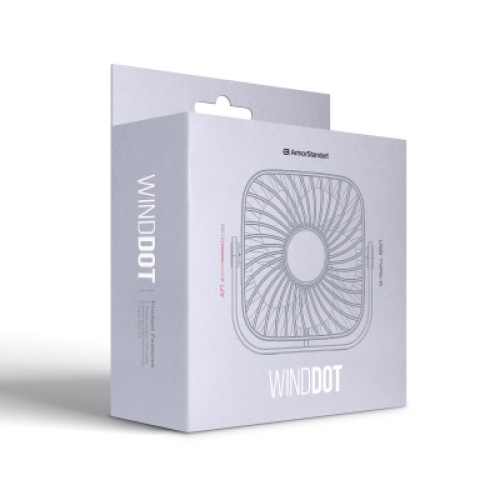 USB вентилятор Armorstandart WindDot AF1 USB-A White (ARM85146)