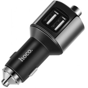FM модулятор HOCO E19, Black, Box