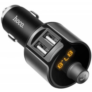 FM модулятор HOCO E19, Black, Box