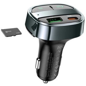 FM модулятор HOCO E70, Black, Box