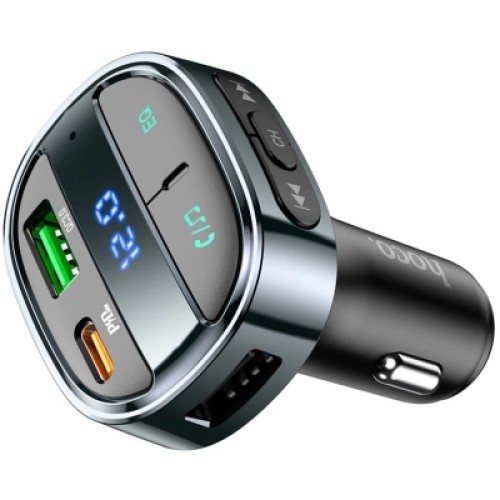 FM модулятор HOCO E70, Black, Box