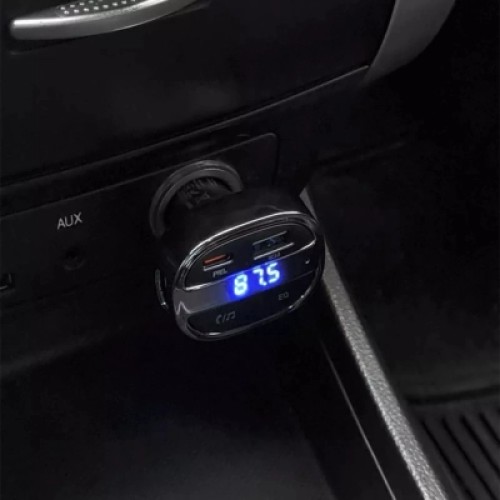 FM модулятор HOCO E70, Black, Box