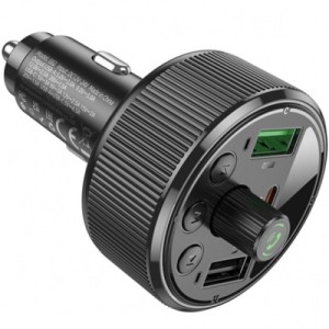 FM модулятор HOCO E82, Black, Box