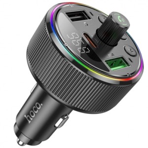 FM модулятор HOCO E82, Black, Box